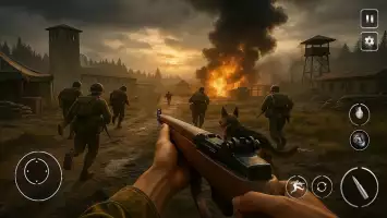 вызов мужества: WW2 стрельба